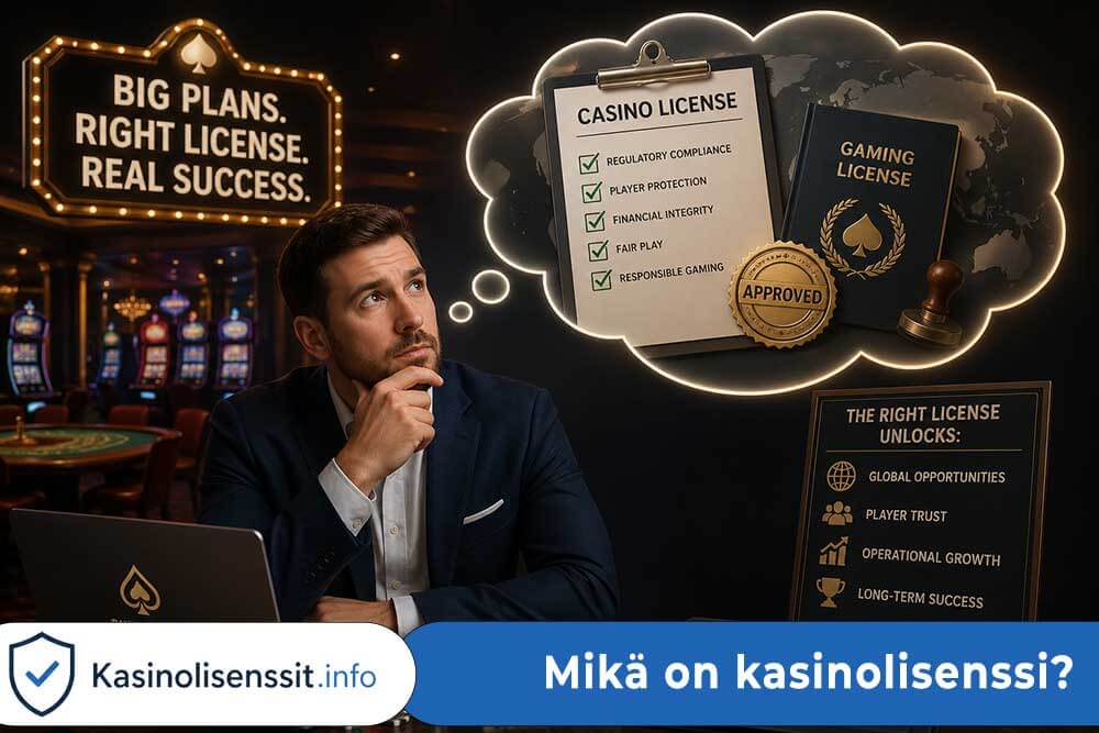 Kasinoiden pelilisenssit