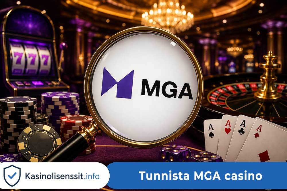 MGA kasinon tunnistaminen